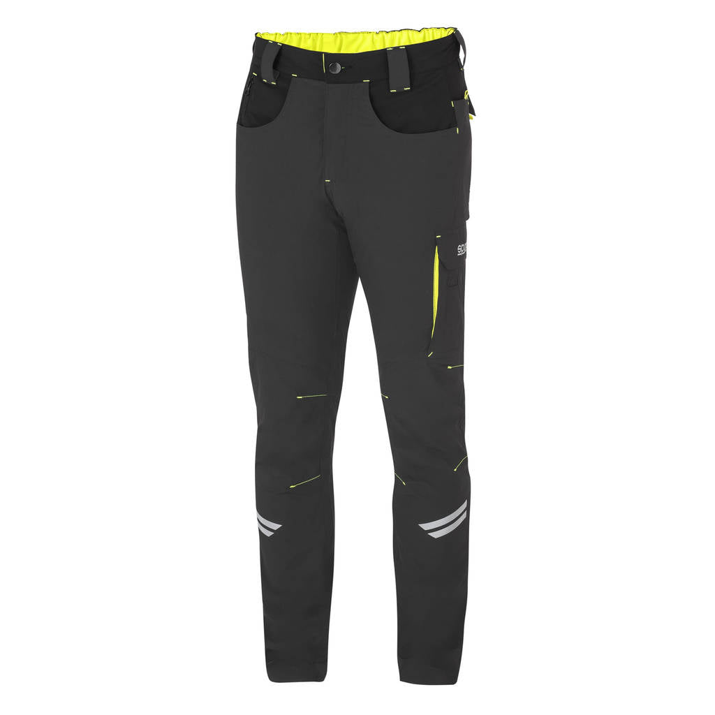 SPARCO 02425GSGF4XL Mechanic's tech light trousers TW grey/yellow XL Photo-0