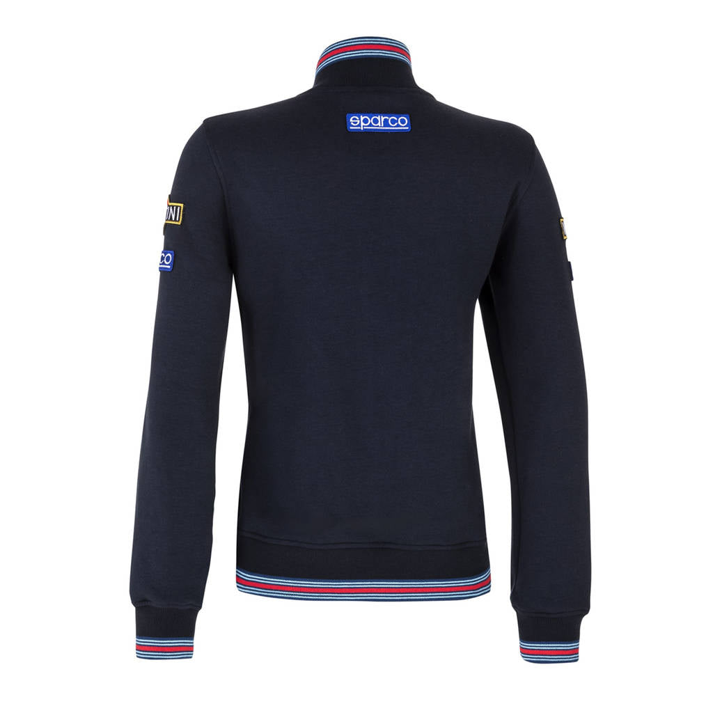 SPARCO 013033MRBM3L Full zip sweatshirt MARTINI RACING LADY navy blue L Photo-1