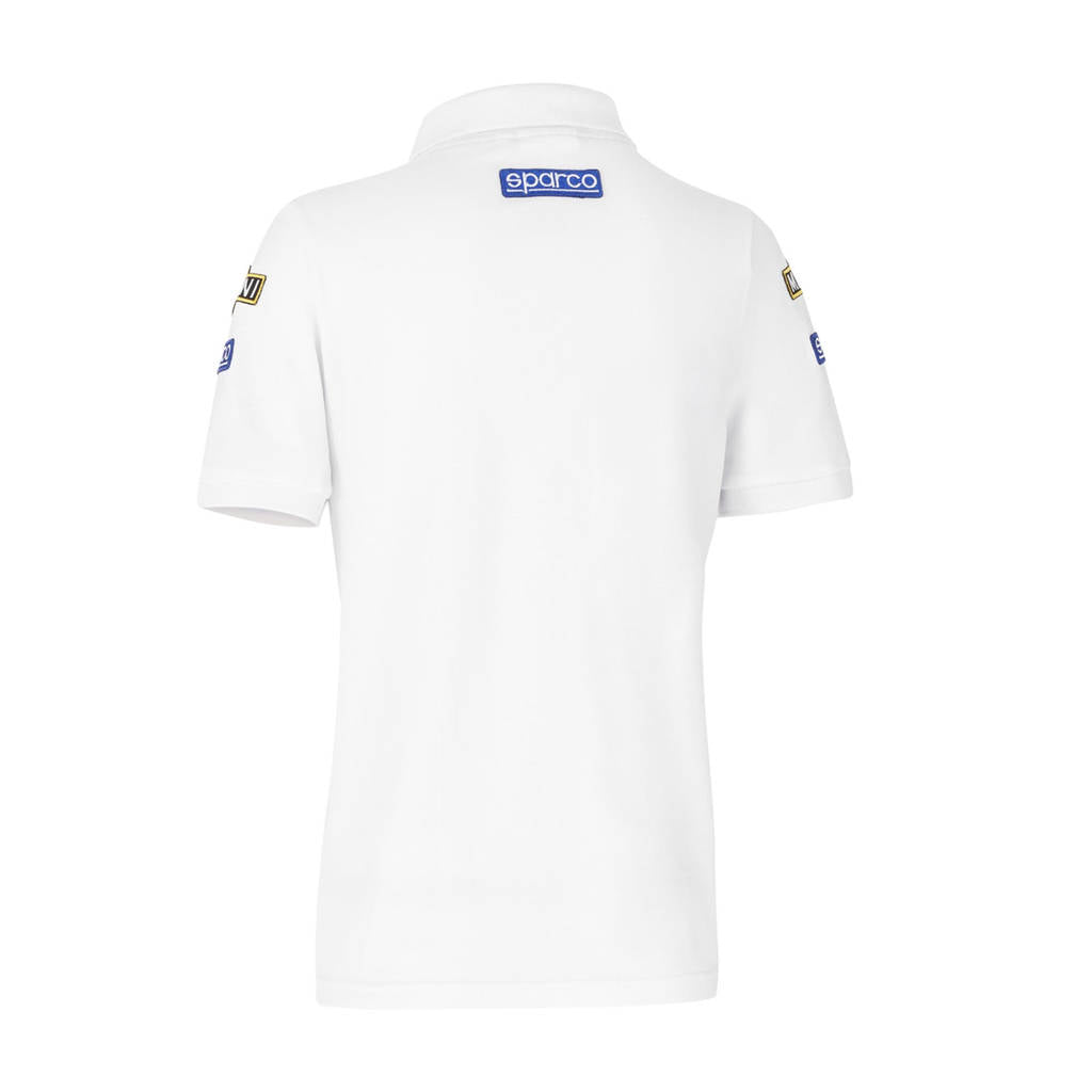 SPARCO 013034MRBI3L Polo replica MARTINI RACING lady white L Photo-1