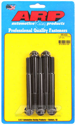 ARP 645-4000 SAE Bolt Kit 7/16-14 X 4.000 12pt 1/2 wrenching black oxide bolts Photo-0