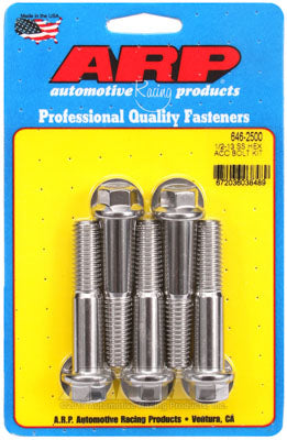 ARP 646-2500 SAE Bolt Kit 1/2-13 X 2.500 hex SS bolts Photo-0