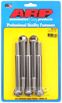 ARP 646-4500 SAE Bolt Kit 1/2-13 x 4.500 hex SS bolts Photo-0