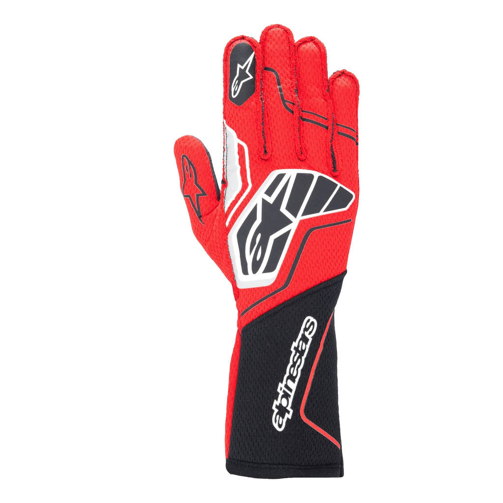 ALPINESTARS 3550224_13_XXL Tech-1 zx v4 gloves FIA/SFI - Black red, Size 2XL Photo-0
