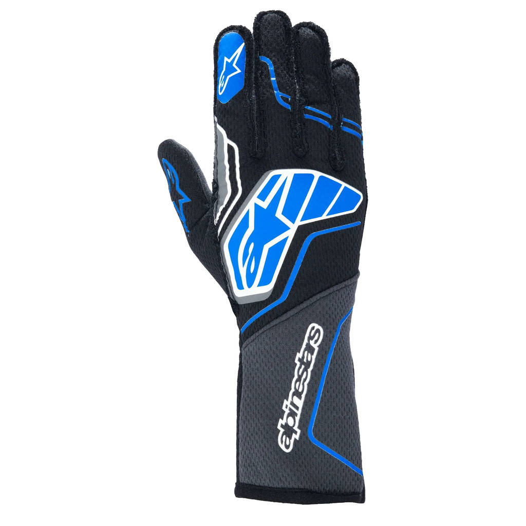 ALPINESTARS 3550224_17_XXL Tech-1 zx v4 gloves FIA/SFI - Black Blue, Size 2XL Photo-0