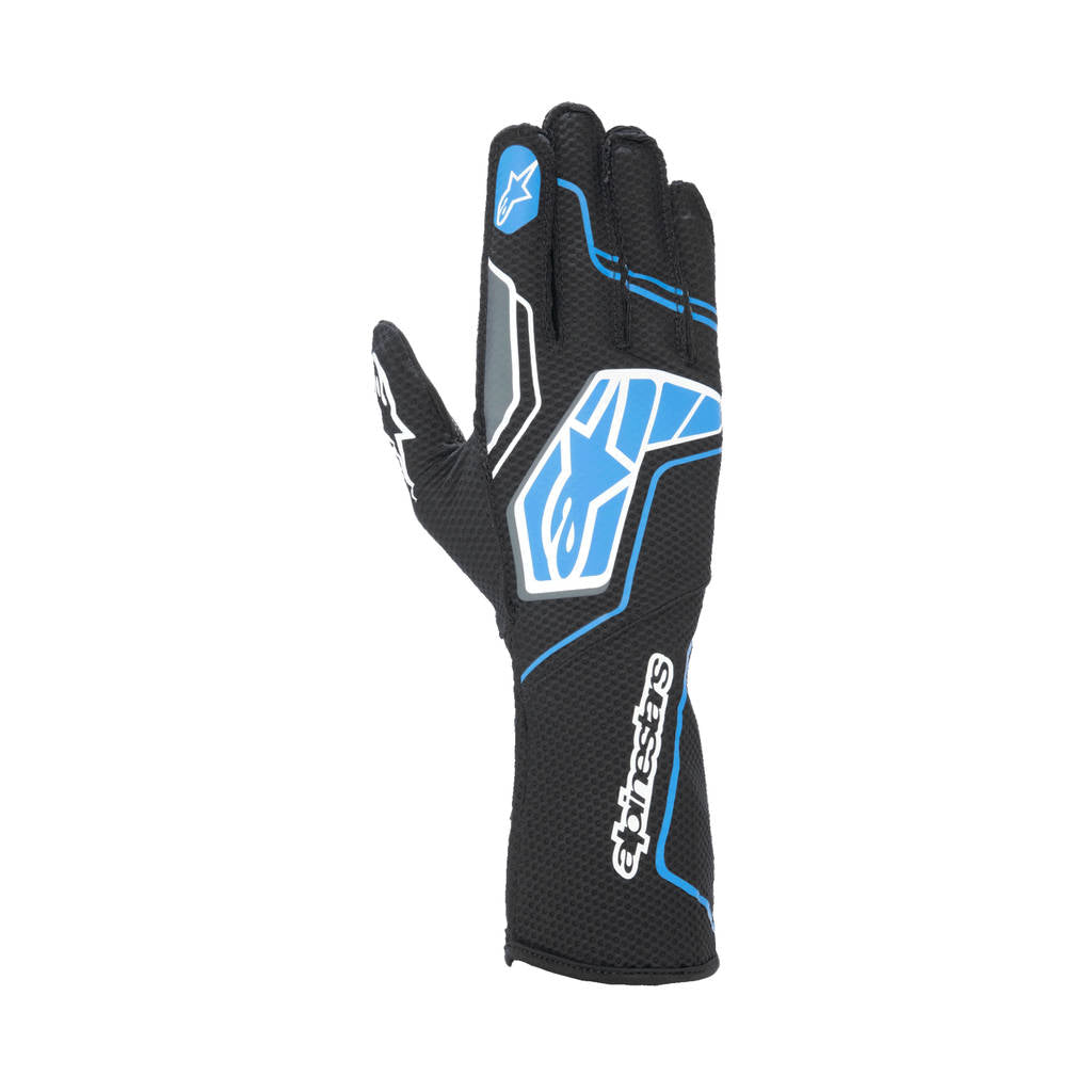 ALPINESTARS 3551824_17_S Tech-1 kx v4 gloves - black blue, Size S Photo-0
