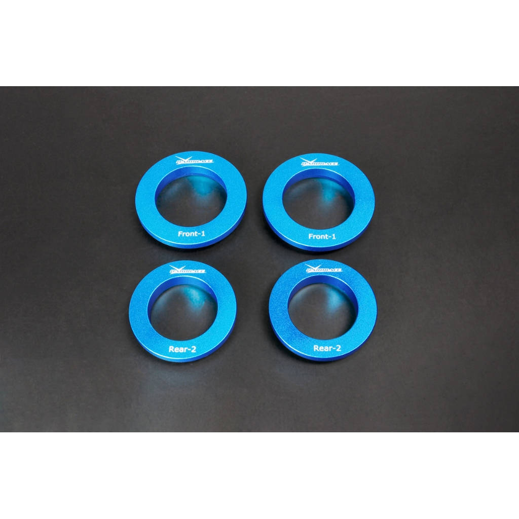 HARDRACE Q0856 Rear Subframe Anti-Vibration Insert, 4pcs for VW Golf R (MK8.5) 2024- / Golf R 8 2021- / Tiguan 2016- Photo-0