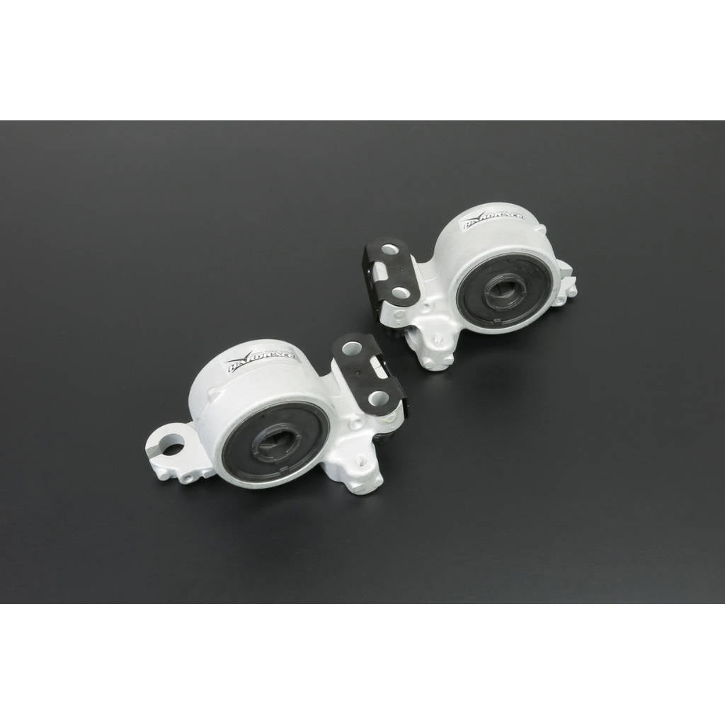 HARDRACE Q0865 Front Lower Arm -Rear COMPLIANCE Bushing Kit (Harden Rubber) - 2PCS / SET for HONDA CR-V '17 Photo-0