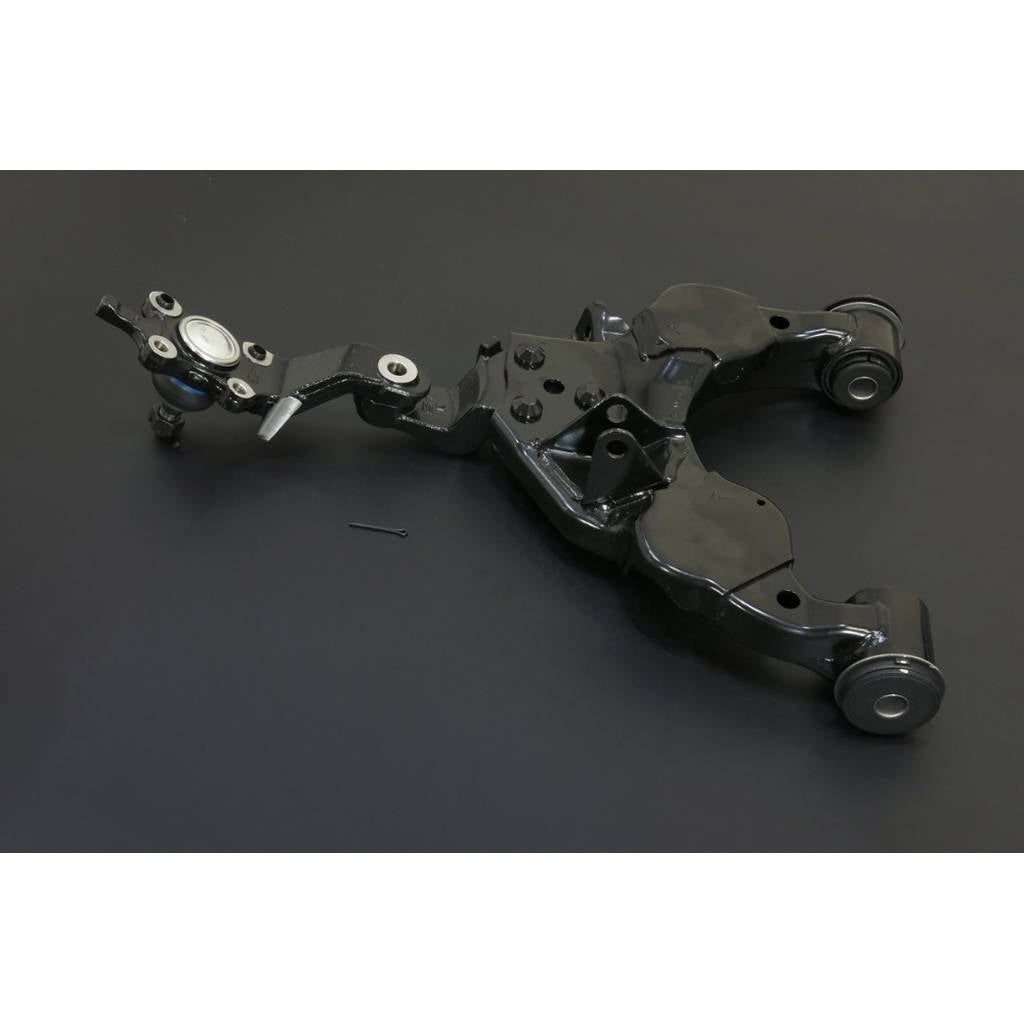 HARDRACE Q0926 Front Lower Arm - OE Replacement (Harden Rubber) - 2PCS / SET W / Ball Joint for TOYOTA TUNDRA '99-06 / SEQUOIA '00-07 Photo-0