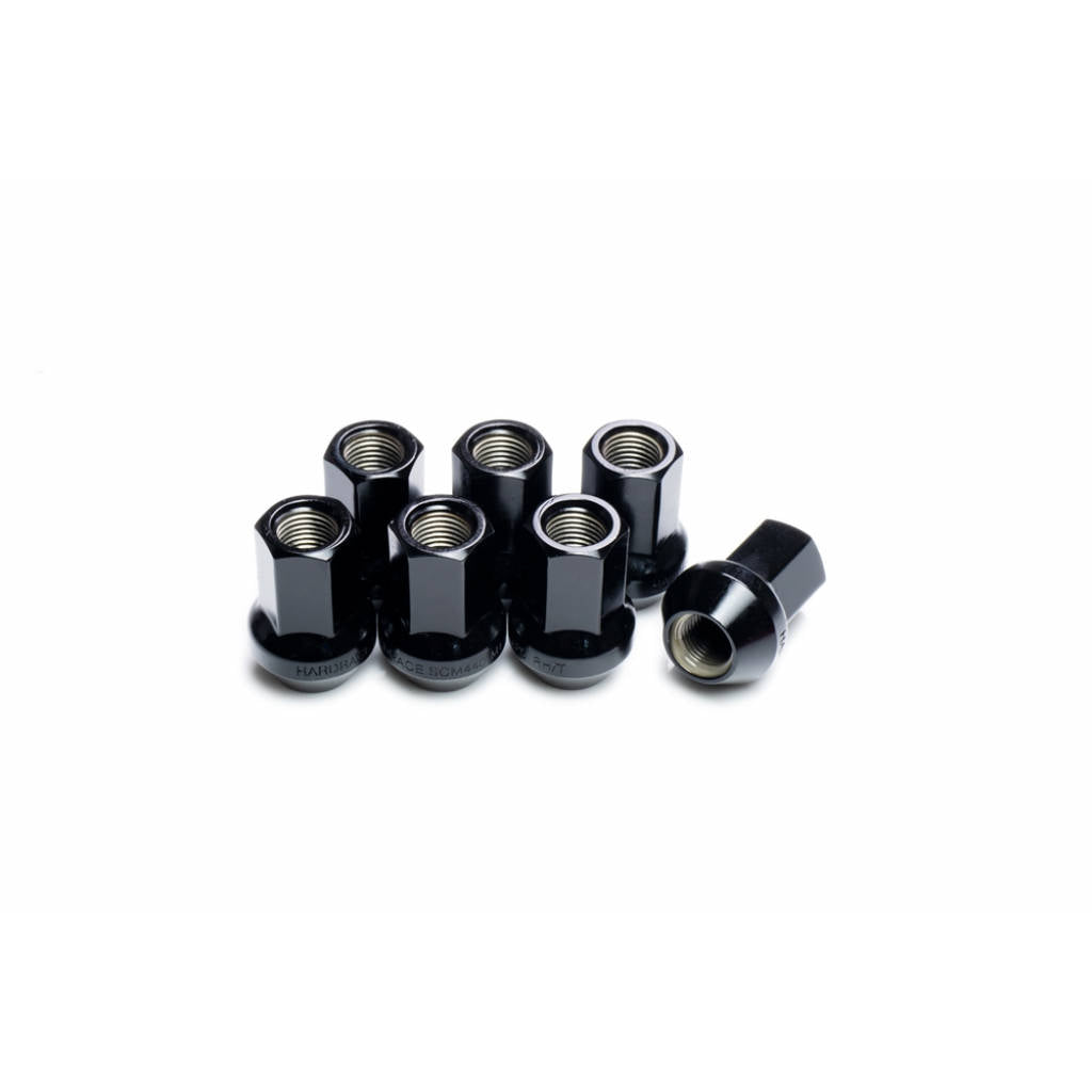 HARDRACE Q0934 Wheel lug nuts - M12 x 1.25, LENGTH: 35mm OPEN-END TYPE, 60° CONICAL SEAT 20PCS / SET Photo-2