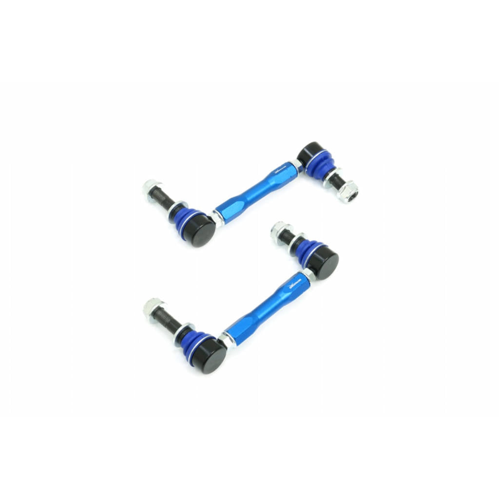 HARDRACE Q0937 Front Adjustable Stabilizer LINK - for LIFTED CARS 2PCS / SET RANGE: 119-150mm M12 STUD for TOYOTA TACOMA '05- / 4RUNNER '02-LAND CRUISER PRADO '02- / FJ CRUISER 07-17 / HILUX '04- / FORTUNER '04- / LEXUS GX '02-09 Photo-2