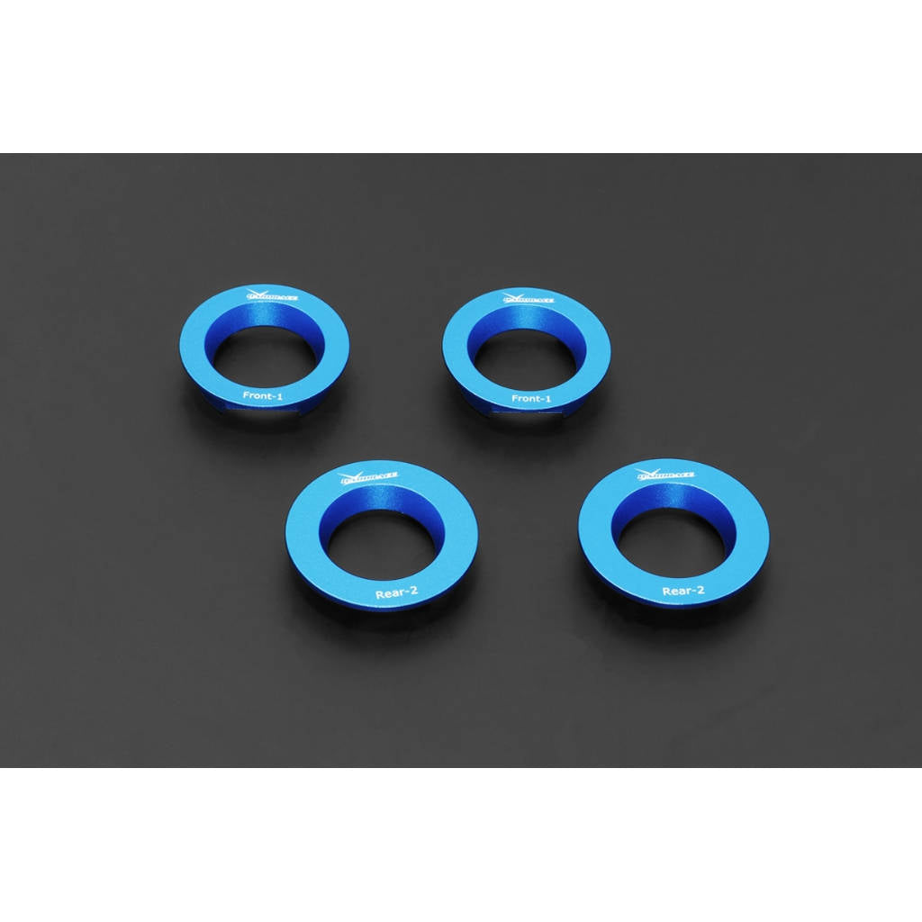 HARDRACE Q0986 Rear Subframe anti-vibration insert - 4PCS / SET (FOR FWD USE) for M-BENZ A '13-19 / B '11-19 / CLA '13-19 / GLA'13-19 Photo-0