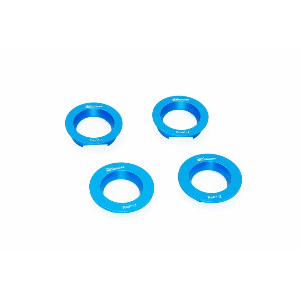 HARDRACE Q0986 Rear Subframe anti-vibration insert - 4PCS / SET (FOR FWD USE) for M-BENZ A '13-19 / B '11-19 / CLA '13-19 / GLA'13-19 Photo-2