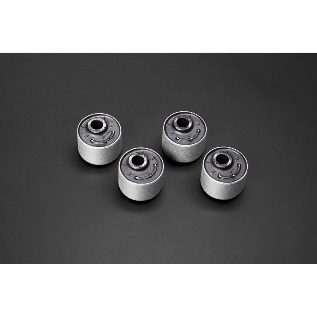 HARDRACE Q1004 Front CASTOR ADJUSTMENT BUSH (Harden Rubber) - 4PCS / SET for 0-3' LIFTED, CASTER -2.5 ~ +2.5 DEGREES for NISSAN PATROL '87-97 Y60 / '97- Y61 TOYOTA LANDCRUISER '90-97 J80 / '98-07 J105 Photo-0