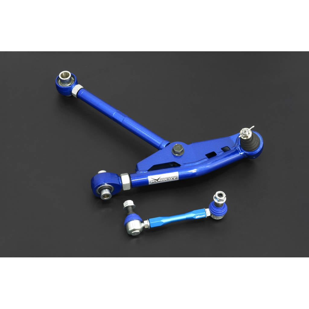 HARDRACE Q1045 ADJ.Front Lower Control Arm (Pillow Ball + RC ADJUSTER) - 6PCS / SET for SUBARU BRZ '22- ZD8 Photo-0