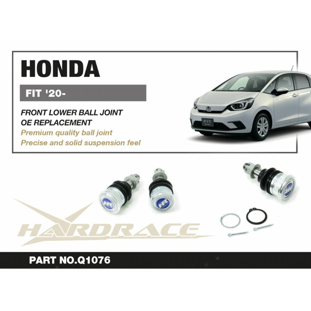 HARDRACE Q1076 Front Lower Ball Joint - 2PCS / SET OE Replacement for HONDA FIT '20- Photo-1