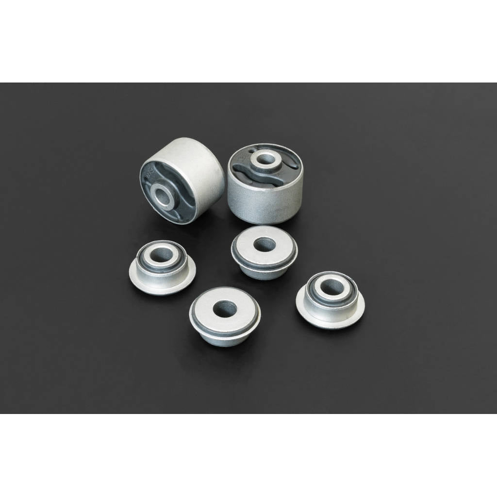 HARDRACE Q1092 Rear Trailing Arm Bushing Kit (Harden Rubber) - 6PCS / SET for TOYOTA RAV4 '06-18 / HARRIER '13-20 / LEXUS NX '14-21 Photo-0