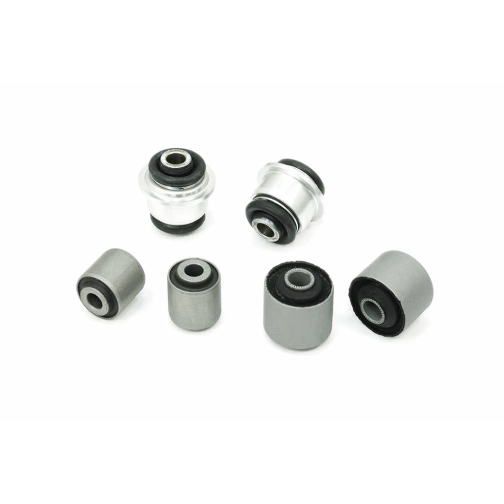HARDRACE Q1169 Rear Knuckle Bushing Kit (Pillow Ball+Harden Rubber) - 6PCS / SET for LEXUS IS '06-13 / GS '06-11 Photo-2