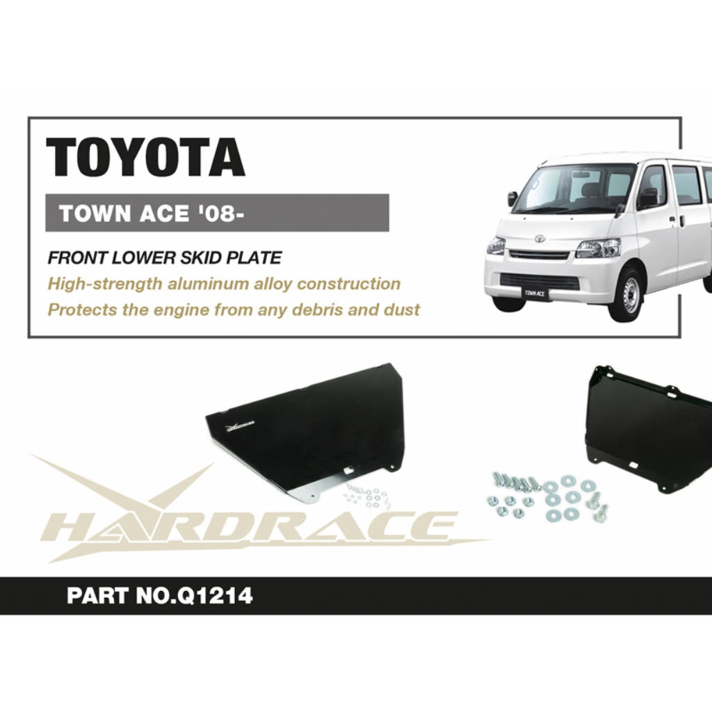 HARDRACE Q1214 Front Lower SKID PLATE - 1PCS / SET for TOYOTA TOWNACE / LITEACE '18- Photo-1