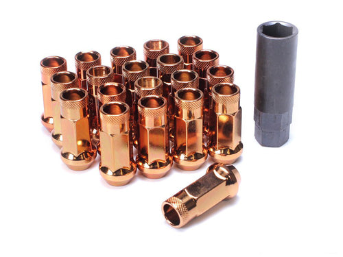 MUTEKI 32905O Lug nuts kit SR48 12X1.25 48mm ORANGE (Open End) Photo-0