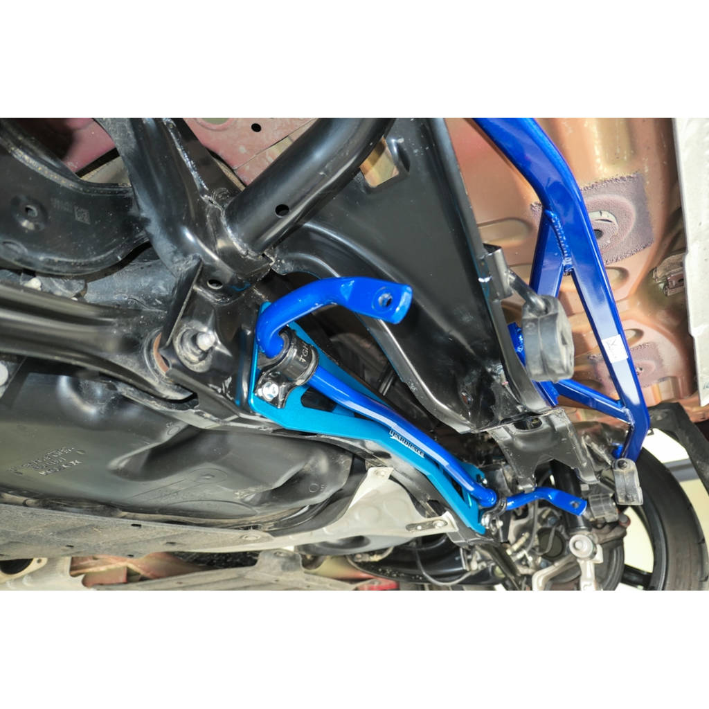 HARDRACE Q1000 Rear Stabilizer REINFORCED Brace - 1PCS / SET for HONDA CIVIC TYPE-R '18- Photo-9