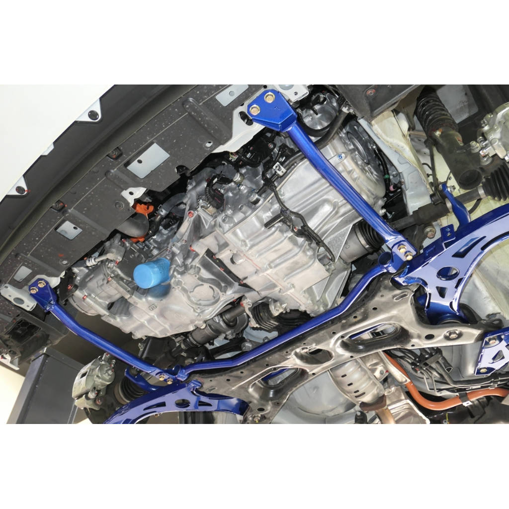 HARDRACE Q1020 Front Lower STRUCTURE Brace - 3PCS / SET for HONDA FIT '20- GR Photo-9