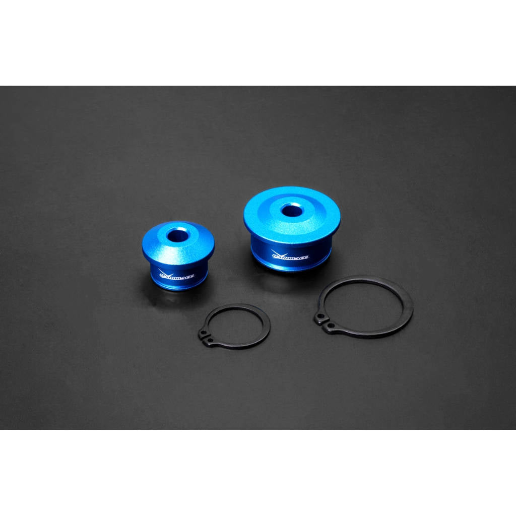 HARDRACE Q1027 SHIFTER CABLE Bushing (SOLID ALUMINUM) - 2PCS / SET for HONDA CIVIC FD / FB / FC / FK / FK2 / FK8 MT '07- Photo-0