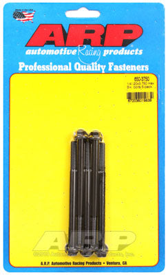 ARP 650-3750 SAE Bolt Kit 1/4-20 X 3.750 hex black oxide bolts Photo-0