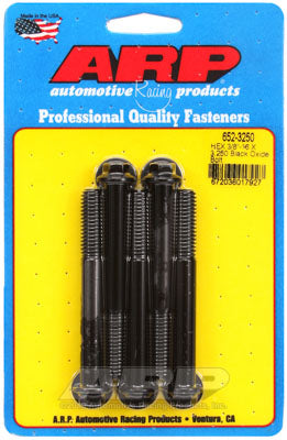 ARP 652-3250 SAE Bolt Kit 3/8-16 X 3.250 hex black oxide bolts Photo-0