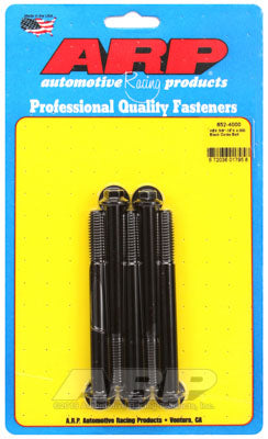 ARP 652-4000 SAE Bolt Kit 3/8-16 X 4.000 hex black oxide bolts Photo-0