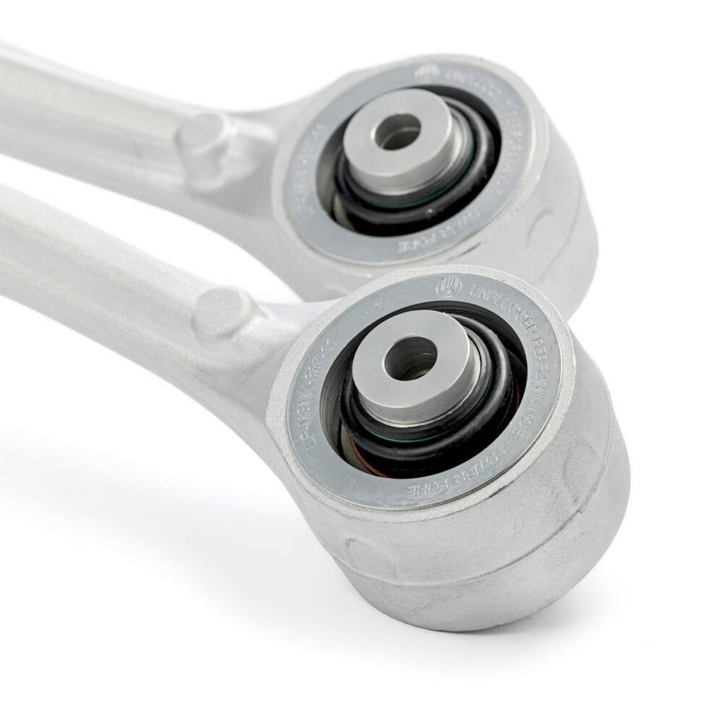 UNPLUGGED PERFORMANCE UP-MSMX-385-1.1 Front lower fore link control arms with spherical bushings left/right for TESLA Model S Plaid 2021+ Photo-5