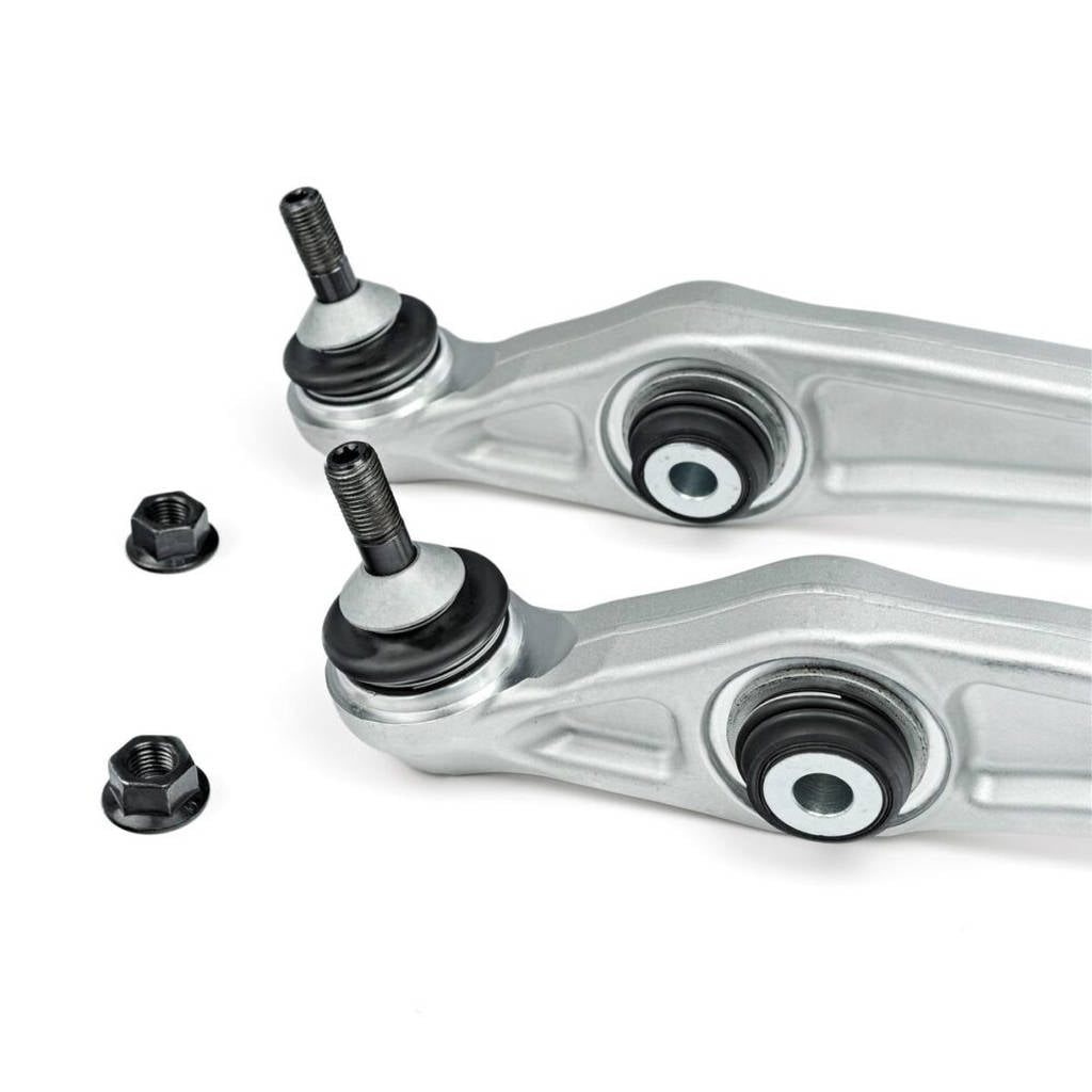 UNPLUGGED PERFORMANCE UP-MSMX-385-1.1 Front lower fore link control arms with spherical bushings left/right for TESLA Model S Plaid 2021+ Photo-6