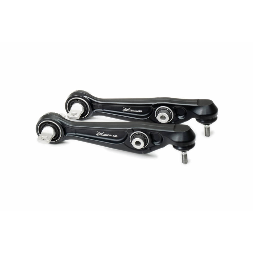 HARDRACE Q1229 Front lower front straight arm (harden rubber) - 2pcs/set for TESLA Model 3 2017+ Photo-2