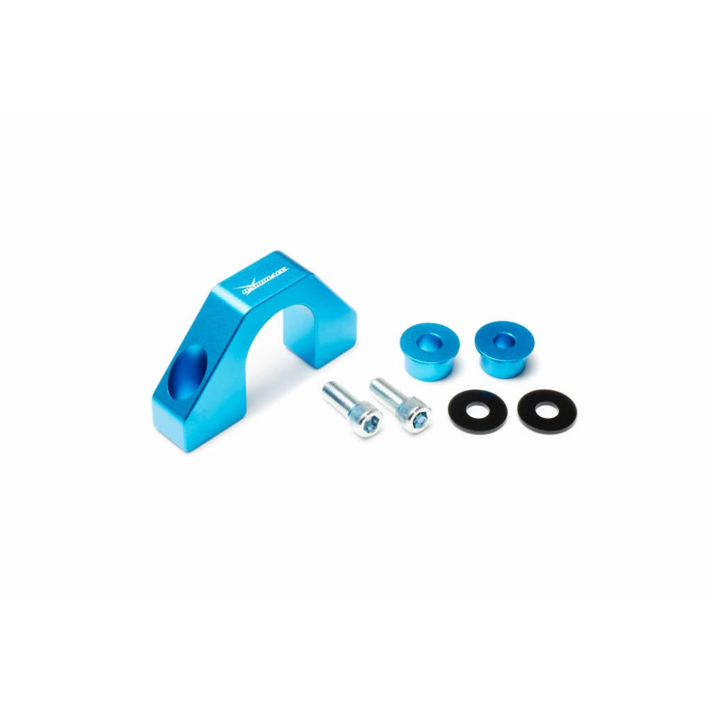 HARDRACE Q1306 Steering rack bushing - solid aluminum (oe replacement) - 3pcs/set for TOYOTA Townace 2008+ Photo-2