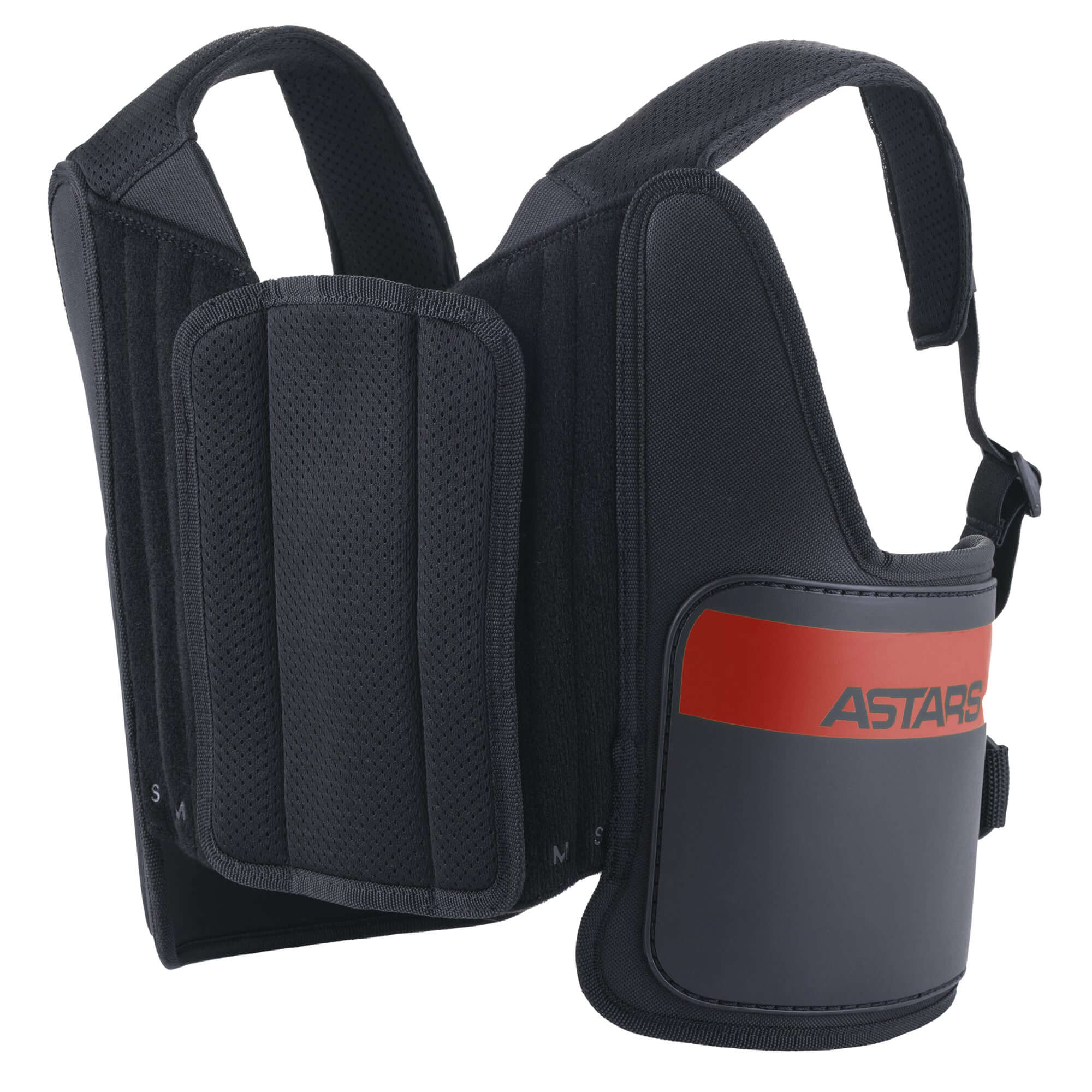 ALPINESTARS 6547013_13_OS Karting rib protector BIONIC, youth, black/red, One Size Photo-1