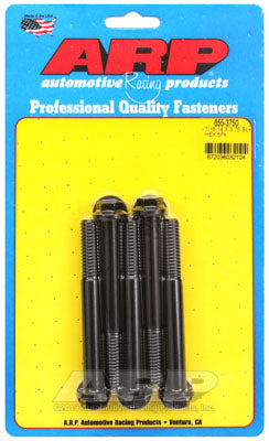 ARP 655-3750 SAE Bolt Kit 7/16-14 X 3.750 hex 1/2 wrenching black oxide bolts Photo-0
