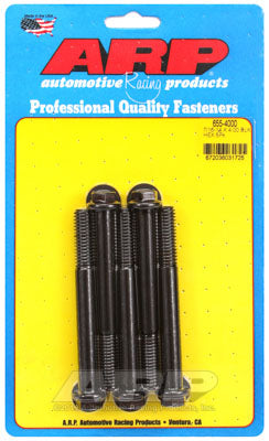 ARP 655-4000 SAE Bolt Kit 7/16-14 X 4.000 hex 1/2 wrenching black oxide bolts Photo-0