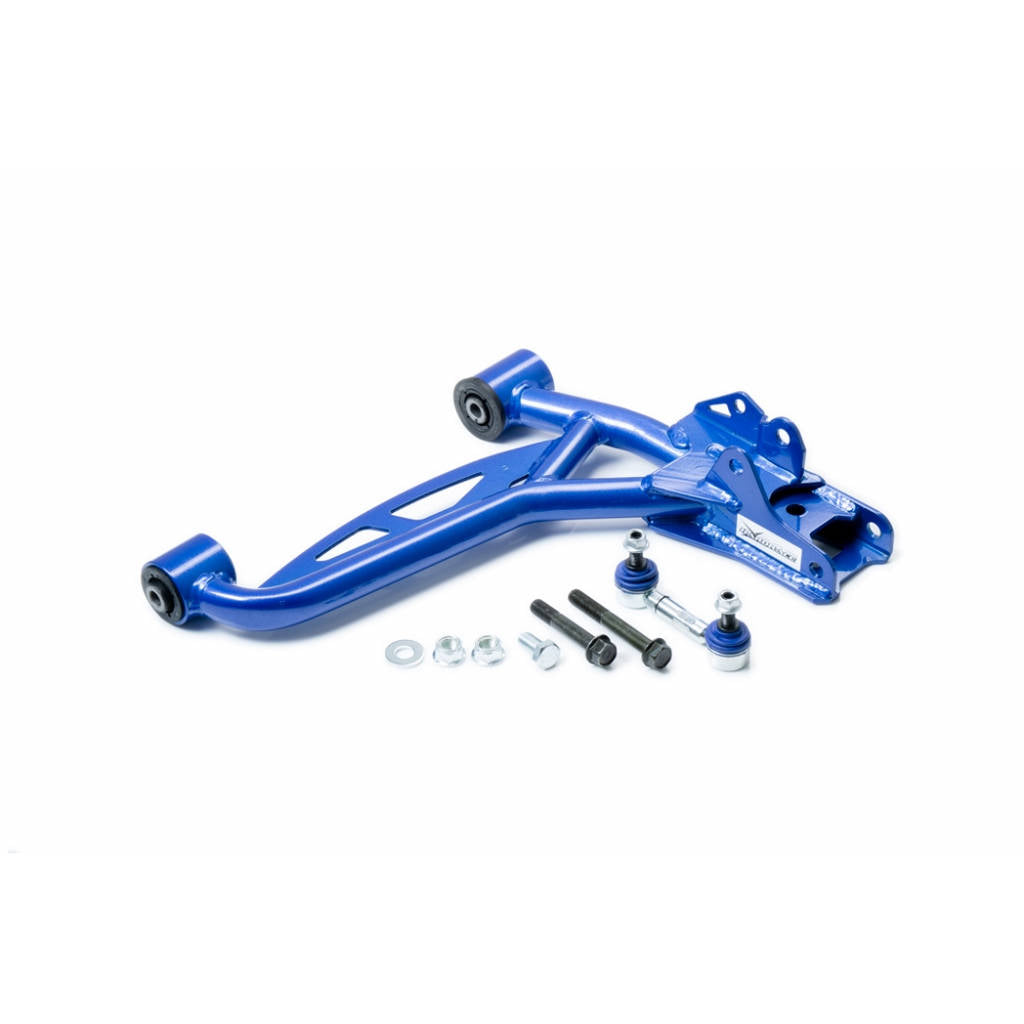 HARDRACE Q1252 Front tubular lower arm + stab. Link (harden rubber) - 2pcs / set for MAZDA Miata / MX-5 1998-2005 Photo-3