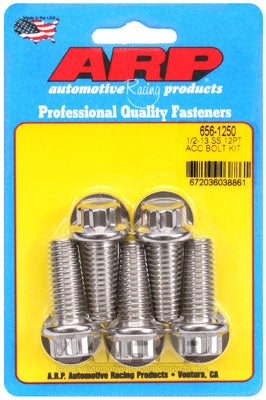 ARP 656-1250 SAE Bolt Kit 1/2-13 x 1.250 12pt SS bolts Photo-0