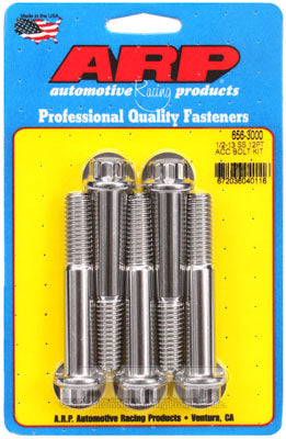 ARP 656-3000 SAE Bolt Kit 1/2-13 x 3.000 12pt SS bolts Photo-0