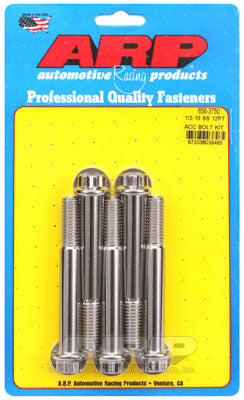 ARP 656-3750 SAE Bolt Kit 1/2-13 x 3.750 12pt SS bolts Photo-0