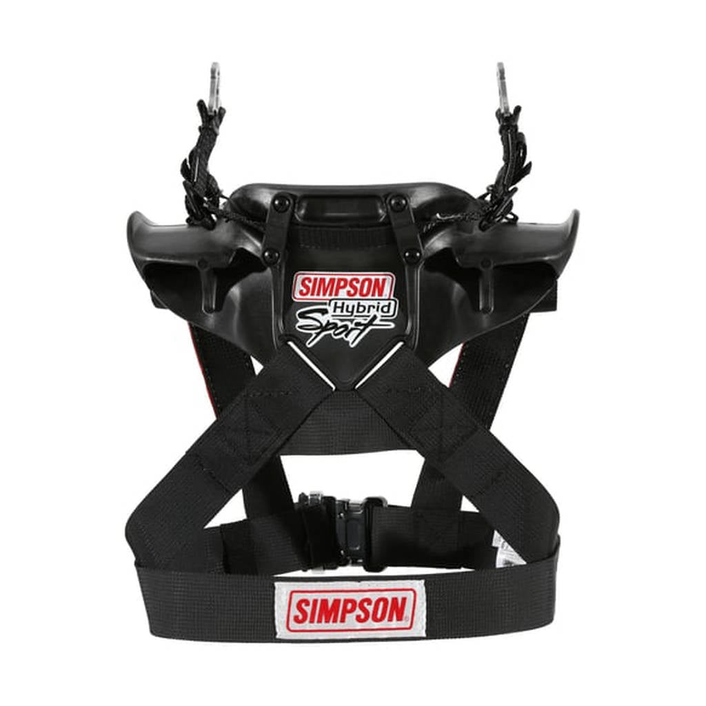 Simpson HS.XSM.11.PA.FIA Neck Restraint Hybrid Sport X-SMALL Adjustable sliding tether Post anchor compatible Photo-4