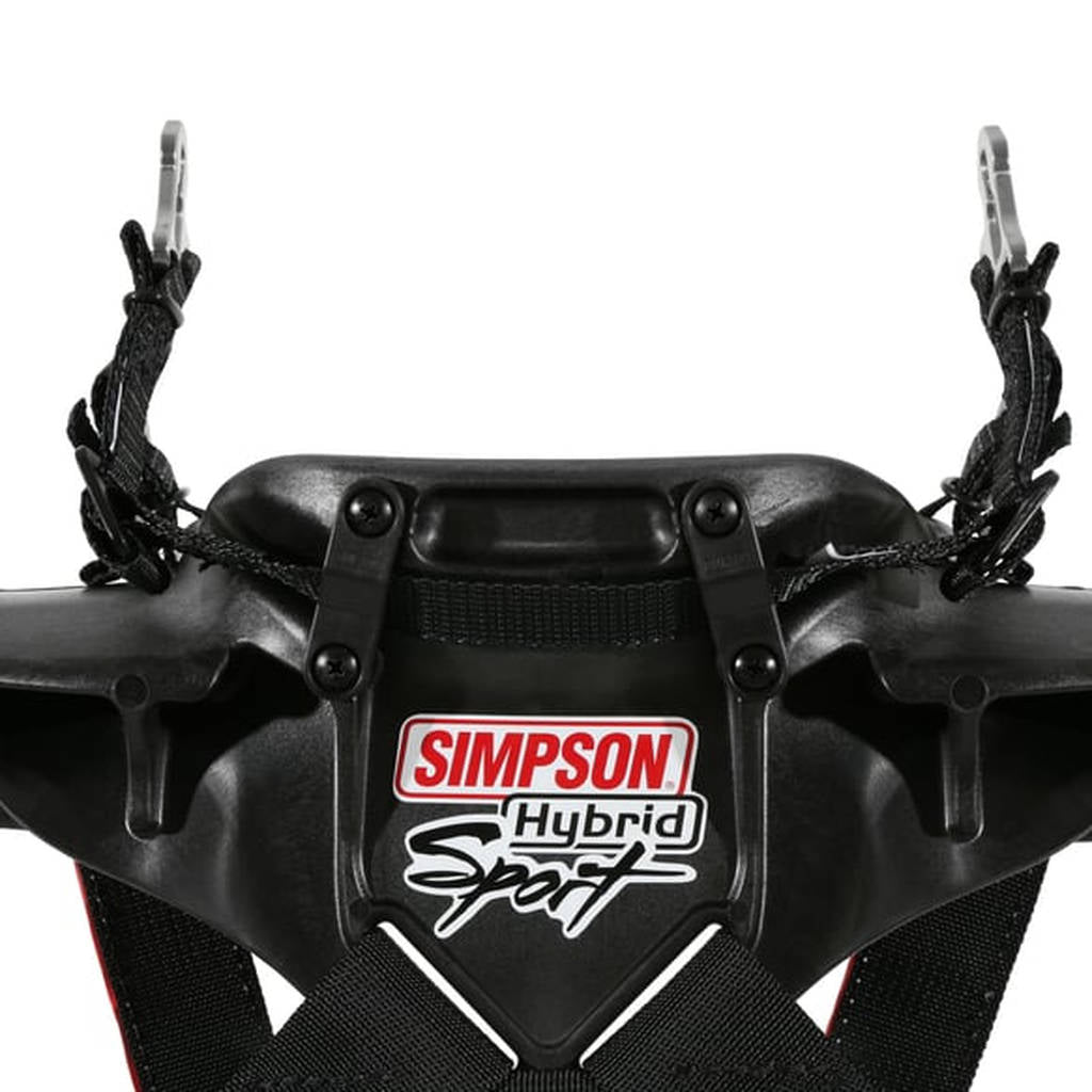 Simpson HS.XSM.11.PA.FIA Neck Restraint Hybrid Sport X-SMALL Adjustable sliding tether Post anchor compatible Photo-6