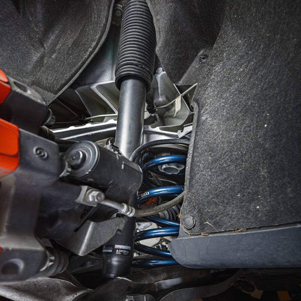 UNPLUGGED PERFORMANCE UP-M3MY-382-4.1 Luxury suspension kit (just the shocks) for TESLA Model Y Photo-5