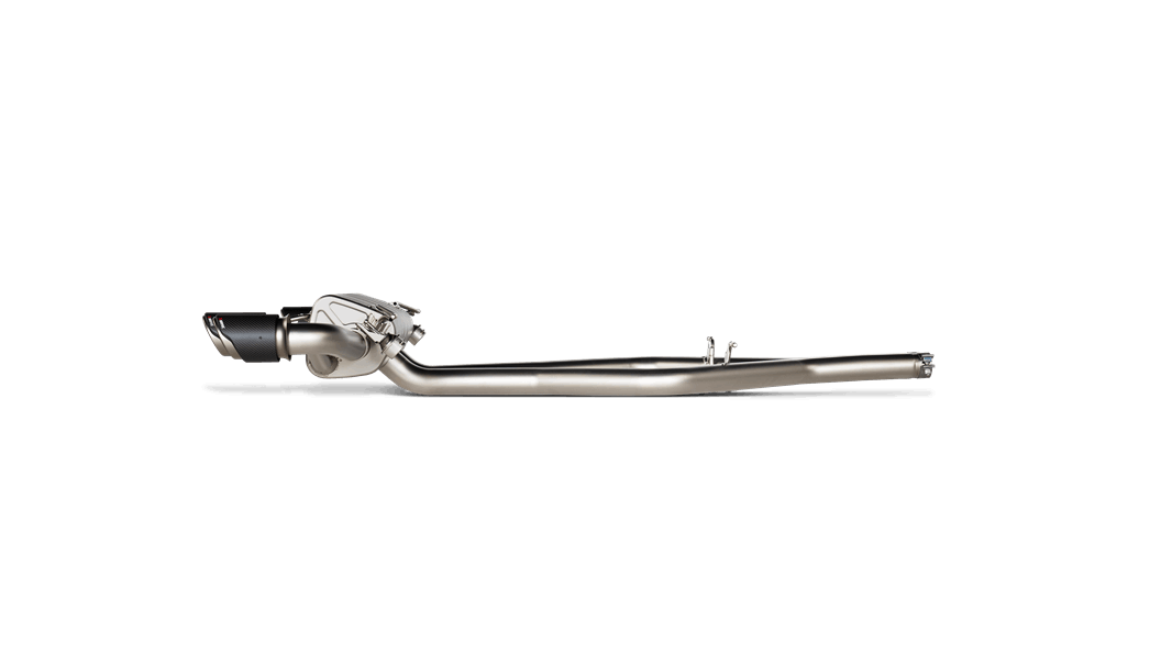 AKRAPOVIC S-AR/TI/6H Slip-On Line (Titanium) ALFA ROMEO Stelvio Quadrifoglio 2017-2020 Photo-1