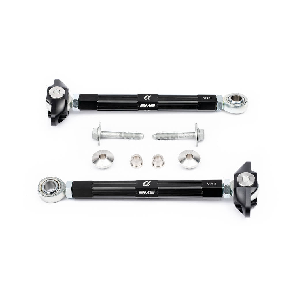 AMS ALP.37.11.0010-2 Billet Rear Toe Links for LAMBORGHINI Huracan AWD-only Photo-1
