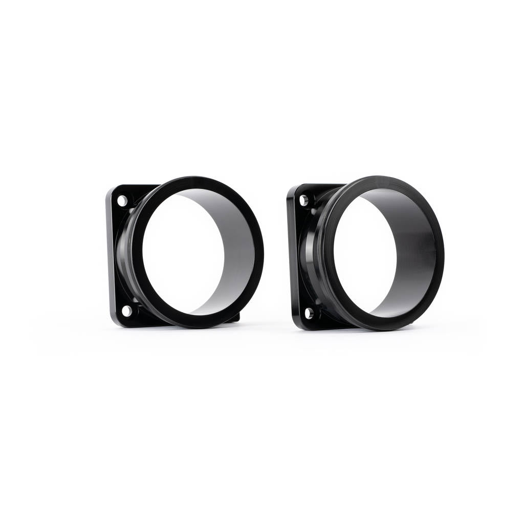 AMS ALP.07.08.0006-7 CNC Big Bore Throttle Body Set (With AMS Quickclamp Adapter Flanges) for NISSAN GT-R (R35) Photo-3
