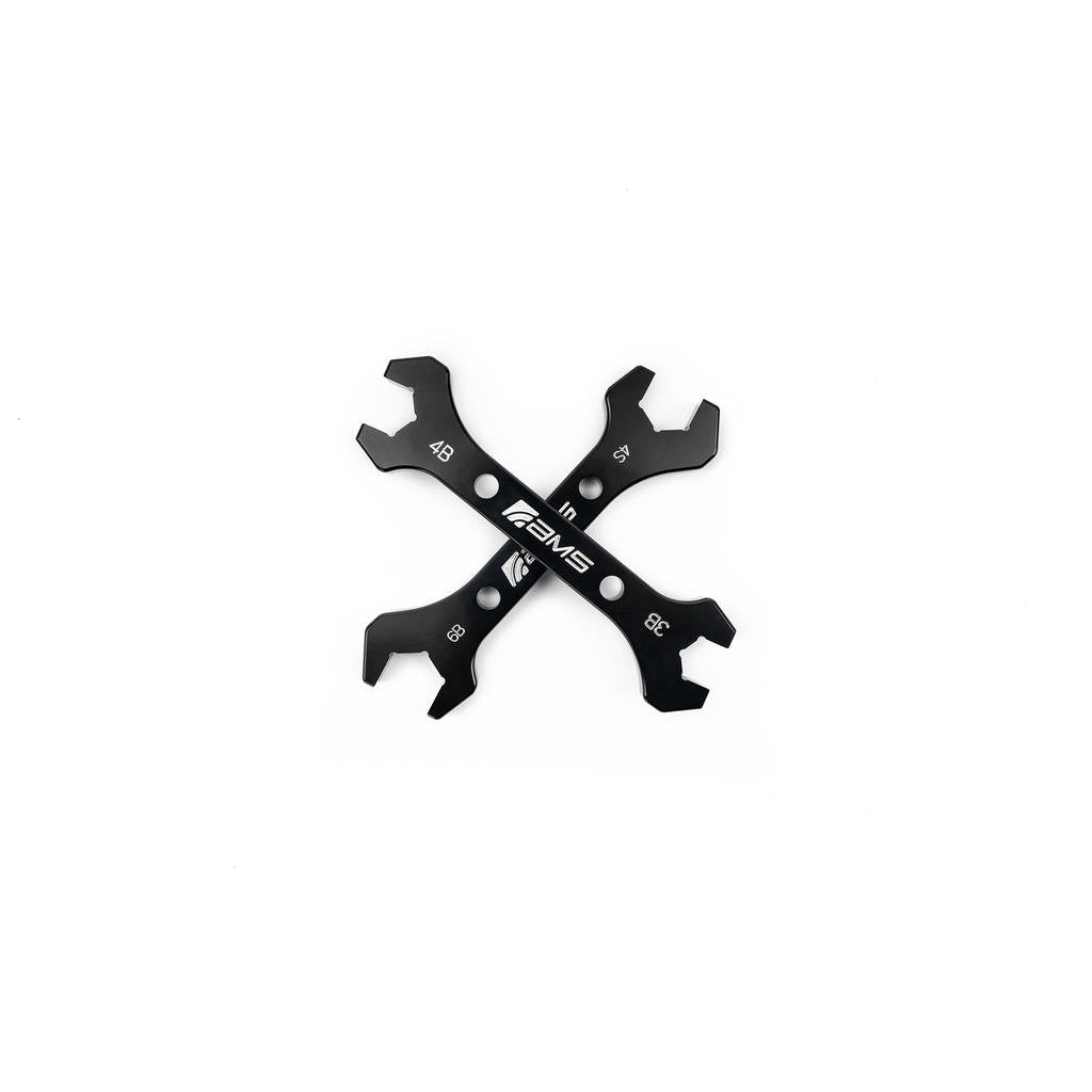 AMS AMS.00.12.0001-1 Fitting Aluminum Wrench Set AN Photo-1