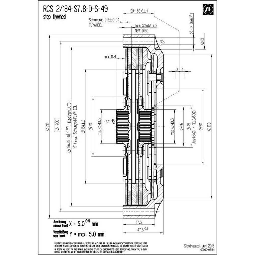 SACHS PERFORMANCE 003072000484 Clutch Housing RCS 184 Photo-2