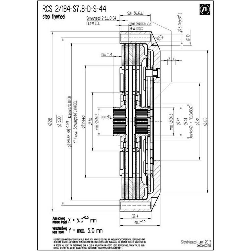 SACHS PERFORMANCE 003072000494 Clutch Housing RCS 184 Photo-2