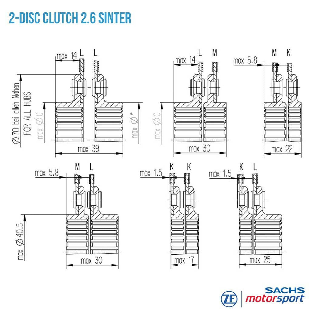 SACHS PERFORMANCE 881864003048 Clutch Disc RCS 200-S2.6 Photo-2